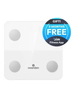 Buy 🔥 Noerden MINIMI Bluetooth Smart Body Scale White ❤️