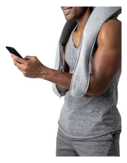 Best Pirce 💯 Sharper Image Realtouch Shiatsu Wireless Heated Neck And Back Massager Ocean Grey/Rose Gold TSMSWNBX 🌟 -Fitbit Shop unnamed file 1056