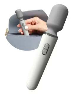 Wholesale 👍 Sharper Image Personal Touch Compact Wireless Wand Massager Grey TSMPTWCX 🌟