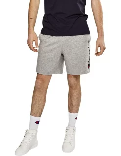 Flash Sale 🤩 Champion Script Jersey Short In Oxford Heather 🌟