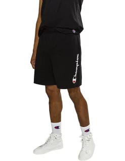 Buy 🤩 Champion Script Jersey Short In Black 🎁