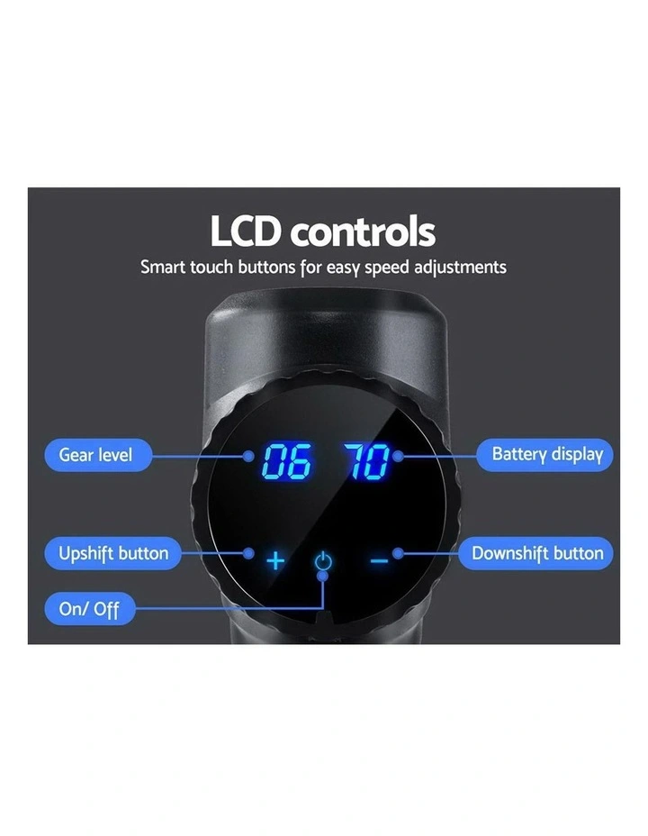 New ๐ Everfit Black Electric Massage Gun โค๏ธ 5 New ๐ Everfit Black Electric Massage Gun โค๏ธ - Image 5