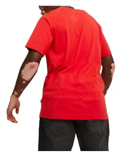 Best Sale 🥰 Puma Graphic Tee In Burnt Red 🌟 -Fitbit Shop unnamed file 1167