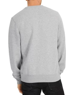 Budget ❤️ Champion Script Crew Sweat Top Grey Marle 👏 -Fitbit Shop unnamed file 1184