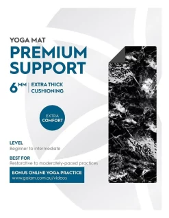 Wholesale 🎁 Gaiam Premium Support 6mm Yoga Mat Marble ❤️ -Fitbit Shop unnamed file 1189