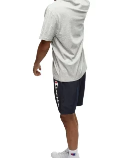 Top 10 🔔 Champion Script Tee Grey 🤩 -Fitbit Shop unnamed file 1194