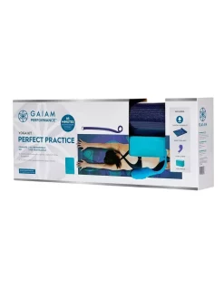 Coupon 💯 Gaiam Performance Perfect Practice Yoga Kit Shadow Lily 🔔