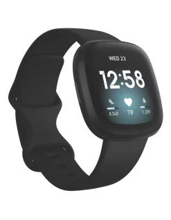 Best Pirce 👏 Fitbit Versa 3 Black Smart ⌚ Watch ⭐