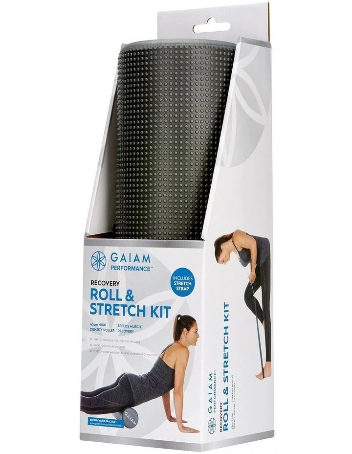 Best Pirce 𧨠Gaiam Roll & Stretch Kit 45cm Foam Roller And Stretch Strap Grey β¨ 1 Best Pirce 𧨠Gaiam Roll & Stretch Kit 45cm Foam Roller And Stretch Strap Grey β¨