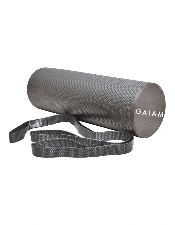 Best Pirce 𧨠Gaiam Roll & Stretch Kit 45cm Foam Roller And Stretch Strap Grey ⨠4 Best Pirce 𧨠Gaiam Roll & Stretch Kit 45cm Foam Roller And Stretch Strap Grey ⨠- Image 4