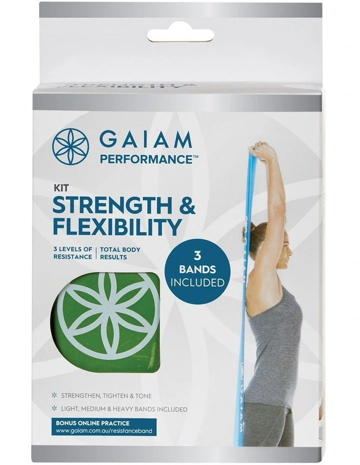 Deals ❤️ Gaiam Set Of 3 Strength And Flexibility Rubber Resistance Bands Kit ✔️ 3 Deals ❤️ Gaiam Set Of 3 Strength And Flexibility Rubber Resistance Bands Kit ✔️ - Image 3