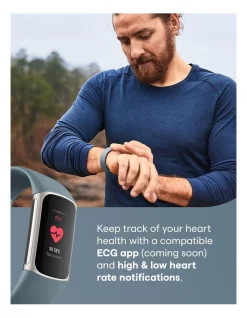 New ⭐ Fitbit Charge 5 Steel Blue/Platinum Stainless Steel 😍 -Fitbit Shop unnamed file 1286