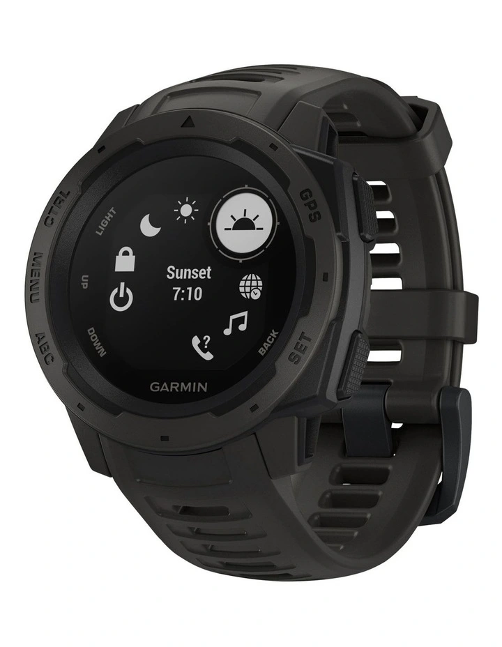 Flash Sale π Garmin Instinct Graphite Smart β Watch With GPS 𧨠2 Flash Sale π Garmin Instinct Graphite Smart β Watch With GPS 𧨠- Image 2