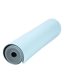 New 😀 Gorilla Sports TPE Yoga Mat 180x60x0.8cm In Black/Blue 😀