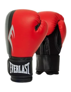 Best Sale 😉 Everlast Pro Style Power 12oz Red/Black/Silver Boxing Glove 🤩