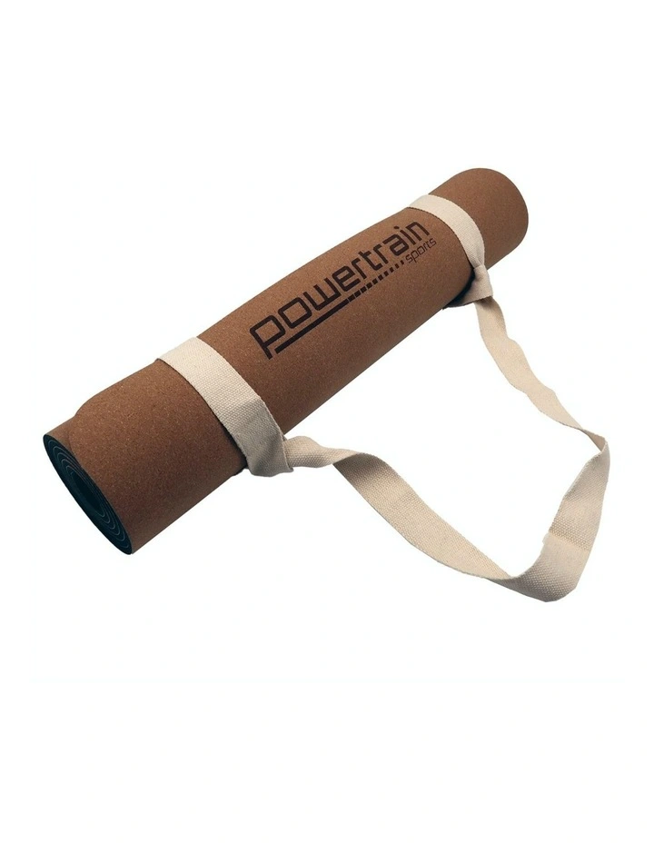 Best Pirce ✨ PowerTrain Eco-Friendly Cork Brown 6mm Yoga Exercise Mat ✨ 2 Best Pirce ✨ PowerTrain Eco-Friendly Cork Brown 6mm Yoga Exercise Mat ✨ - Image 2