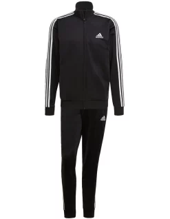 Promo 👍 Adidas 3 Stripe Tracksuit Black 😉