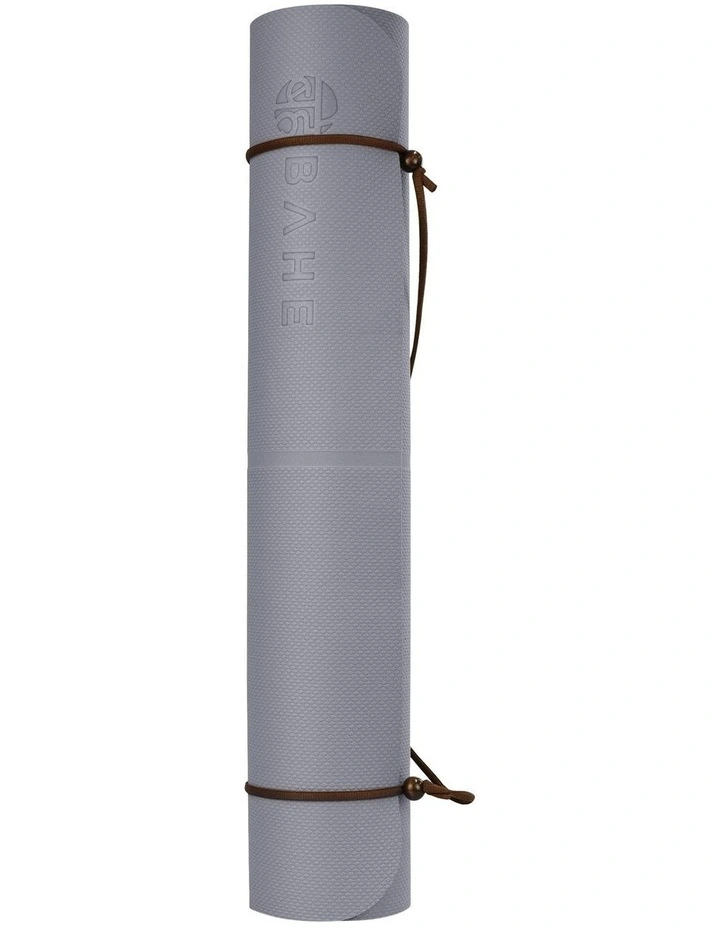 Discount π BAHE Elementary Regular 4mm Yoga Mat Grey β¨ 1 Discount π BAHE Elementary Regular 4mm Yoga Mat Grey β¨
