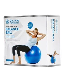 Best deal 🔔 Gaiam 75cm Balance Ball Kit Blue 👍