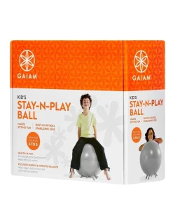 Best Sale 🔔 Gaiam Kids Stay-N-Play Balance Ball Kids Grey 🎁