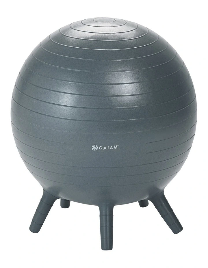 Best Sale π Gaiam Kids Stay-N-Play Balance Ball Kids Grey π 2 Best Sale π Gaiam Kids Stay-N-Play Balance Ball Kids Grey π - Image 2