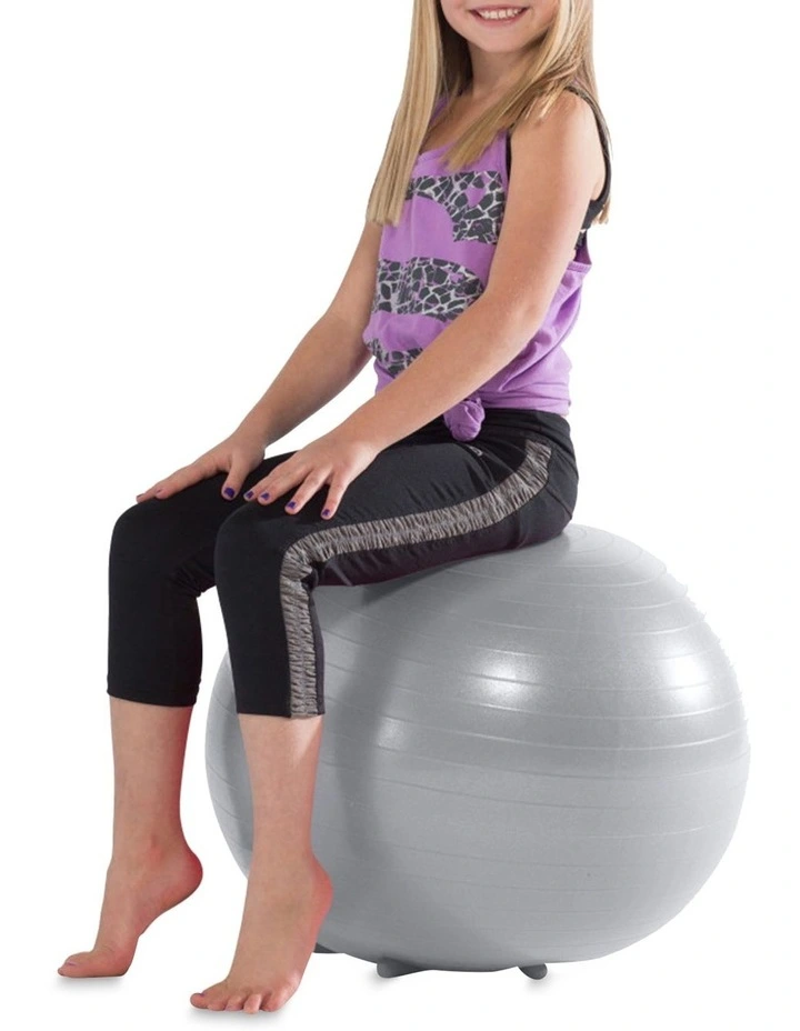 Best Sale π Gaiam Kids Stay-N-Play Balance Ball Kids Grey π 4 Best Sale π Gaiam Kids Stay-N-Play Balance Ball Kids Grey π - Image 4