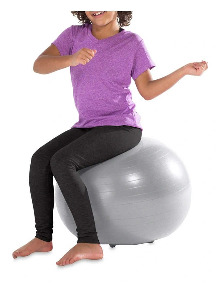 Best Sale π Gaiam Kids Stay-N-Play Balance Ball Kids Grey π 6 Best Sale π Gaiam Kids Stay-N-Play Balance Ball Kids Grey π - Image 6