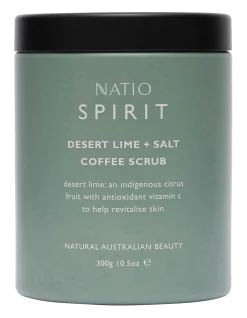 Best Pirce 🔔 Natio Spirit Desert Lime Salt Coffee Scrub 300g 😍