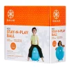 Cheapest 🎁 Gaiam Kids Stay-N-Play Balance Ball Kids Blue 😀