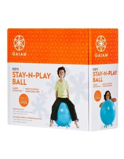 Cheapest 🎁 Gaiam Kids Stay-N-Play Balance Ball Kids Blue 😀