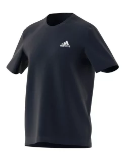 Cheapest 🎁 Adidas Badge Of Sport Chest Logo Tee Ink Blue 😀