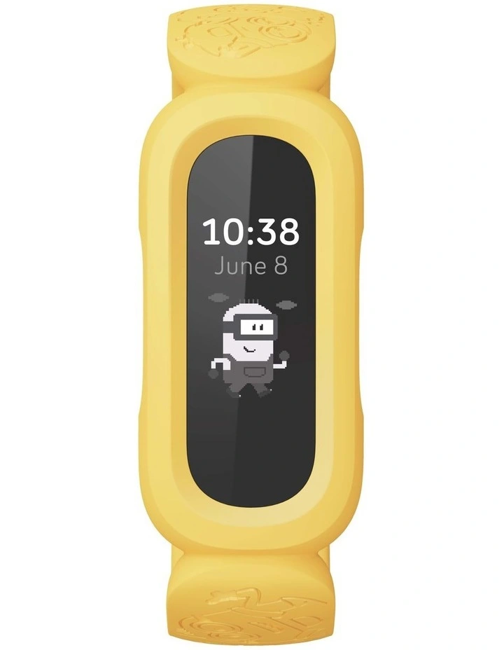 New 😍 Fitbit Ace 3 Minions Yellow Tracker For Kids 6 🌟 3 New 😍 Fitbit Ace 3 Minions Yellow Tracker For Kids 6 🌟 - Image 3