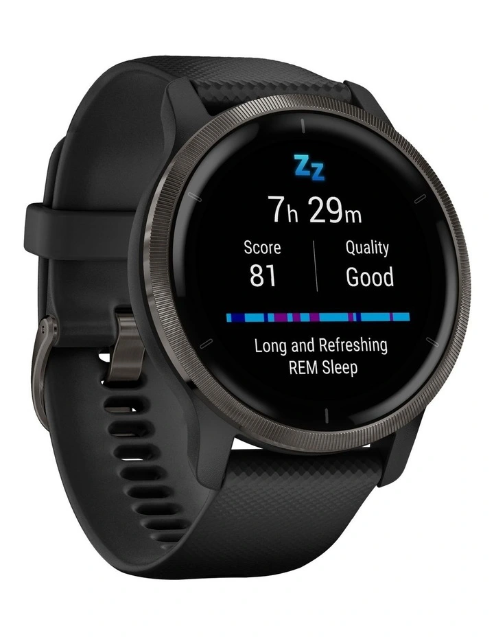 Best Sale 😉 Garmin Venu 2 Fitness Smartwatch (45mm) Black/Slate 👏 3 Best Sale 😉 Garmin Venu 2 Fitness Smartwatch (45mm) Black/Slate 👏 - Image 3
