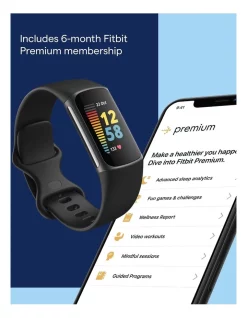 Promo 🎁 Fitbit Charge 5 Black/Graphite Stainless Stainless Steel ✔️ -Fitbit Shop unnamed file 1622