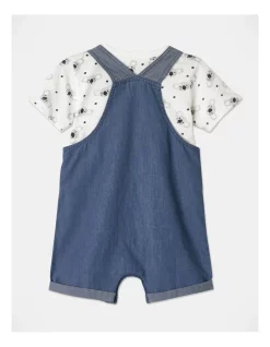 Coupon ✔️ Sprout Koala Tee And Denim Overall Set In Mid Blues 🌟 -Fitbit Shop unnamed file 200