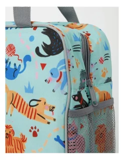 Discount 🌟 Sophie Beer Playful Pets Insulated Kids Lunch Bag 27x25x12cm In Blue 😍 -Fitbit Shop unnamed file 214