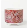 Coupon 🎉 Vue Yubu Napa Bush Plum Planter Pot With Feet 12x15x15cm Polly Ngala Pink/Multi 🎁