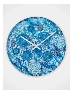 Coupon β€οΈ Emma Stenhouse Reef Wall Clock In Blue π