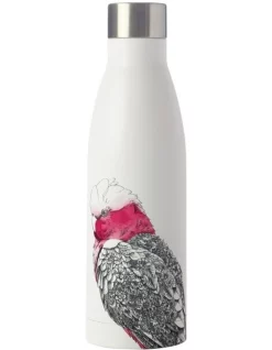 Discount 🤩 Maxwell & Williams Marini Ferlazzo Galah 500ml Double Wall Insulated Bottle White ✔️