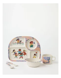 Flash Sale ๐ฅฐ Sophie Beer Little Explorers Bamboo 5pc Set ๐