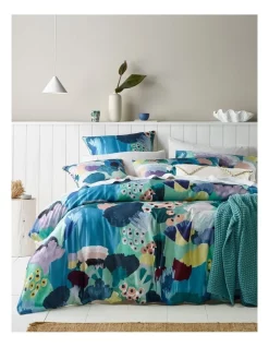 New π Australian Marine Conservation Society AMCS X Art Series Coral Bay Quilt Cover Set In Multi β