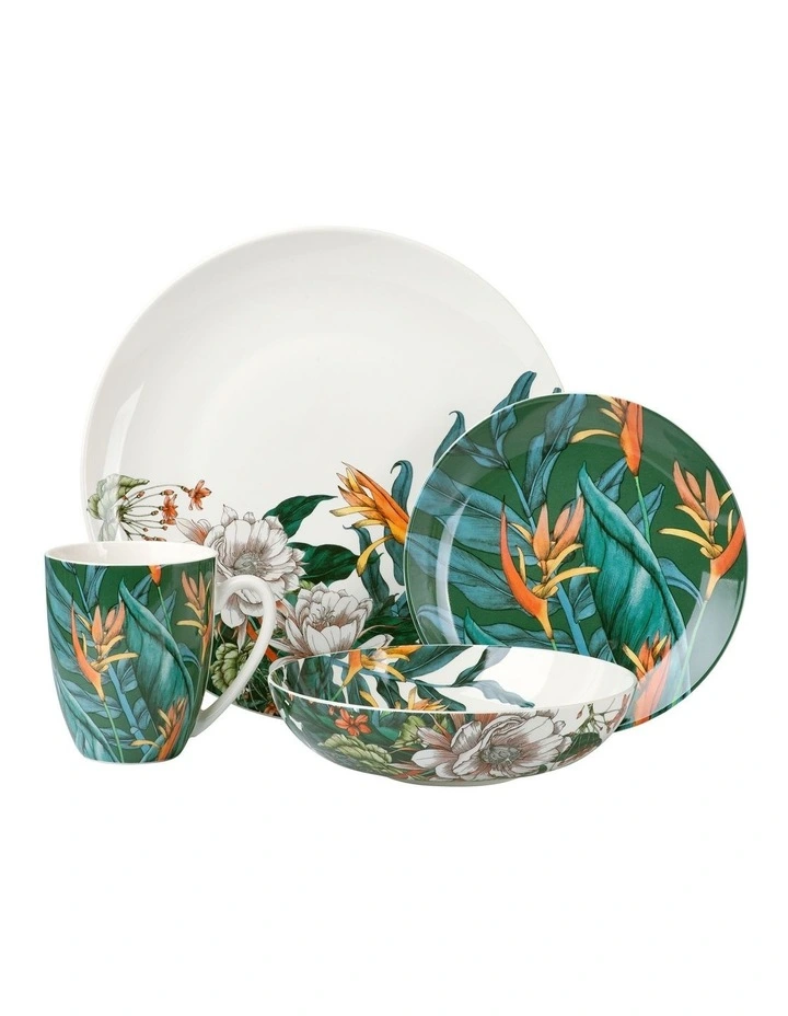 Promo π Maxwell & Williams The Blck Pen Night Garden Coupe Dinner Set 16pc Foliage Gift Boxed β¨ 1 Promo π Maxwell & Williams The Blck Pen Night Garden Coupe Dinner Set 16pc Foliage Gift Boxed β¨