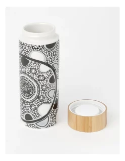 Cheap ⭐ Vue My Way Water Bottle Bamboo Lid 300ml 😀 -Fitbit Shop unnamed file 408