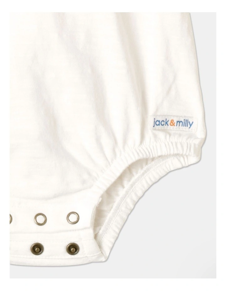 Discount π€© Jack & Milly Milo Oversized Bodysuit In Mustard/Cream π― 4 Discount π€© Jack & Milly Milo Oversized Bodysuit In Mustard/Cream π― - Image 4