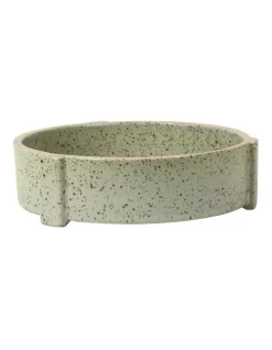 New 🥰 Robert Gordon X MoVida Footed Bowl Large 20x5cm In Sage 😀