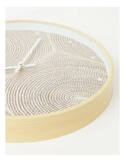 Discount ⌛ Vue Yubu Napa Sand Dune Clock Sweep Movement 30cm Gwenda Turner Nungurrayi In Camel ✨ -Fitbit Shop unnamed file 538