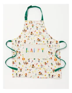 Wholesale 👍 Sophie Beer Little Explorers Apron In Multi 💯