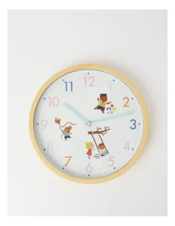 Best deal ๐ Sophie Beer Little Explorers Wall Clock 30cm โญ