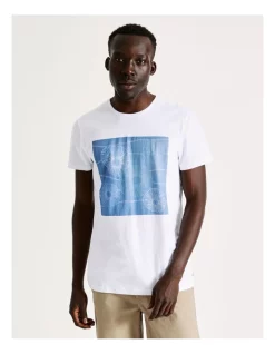 Best reviews of 😍 Emma Stenhouse X Blaq Sea Blooms Placement Print Tee In White 🤩