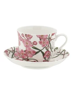 Flash Sale ๐ฅ Maxwell & Williams Royal Botanic Gardens Botanica Cup & Saucer 450ML Boronia Gift Boxed In Multi ๐